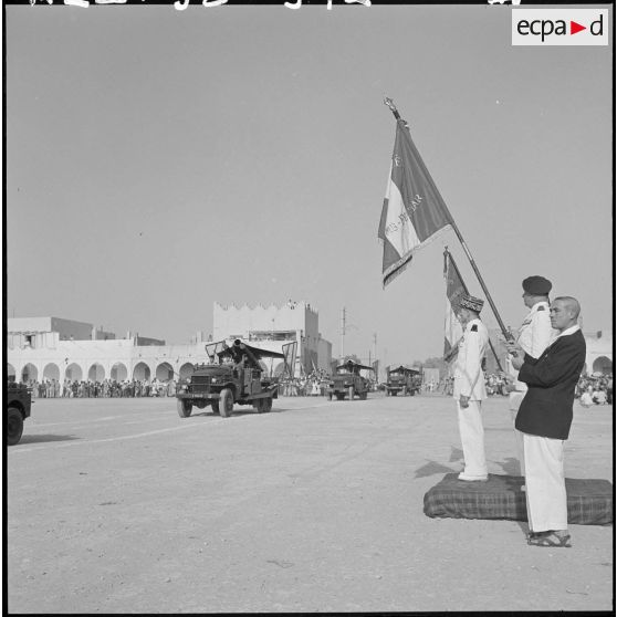 Cérémonie du 14 juillet à Colomb-Béchar.