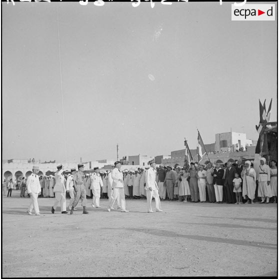 Cérémonie du 14 juillet à Colomb-Béchar.