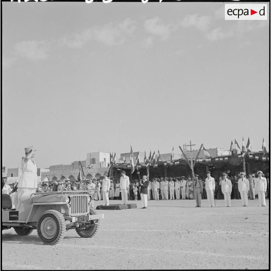 Cérémonie du 14 juillet à Colomb-Béchar.