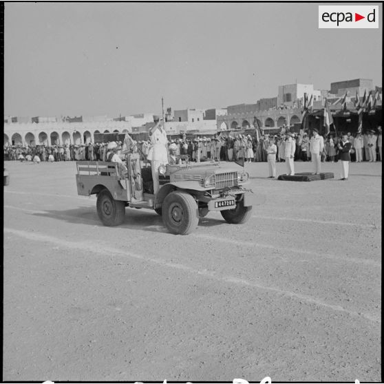 Cérémonie du 14 juillet à Colomb-Béchar.