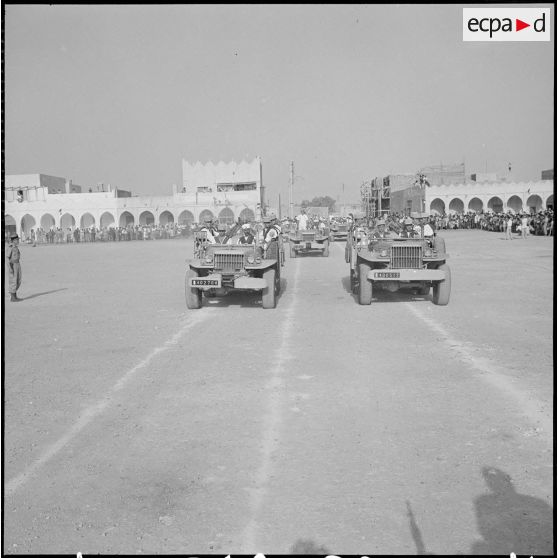 Cérémonie du 14 juillet à Colomb-Béchar.