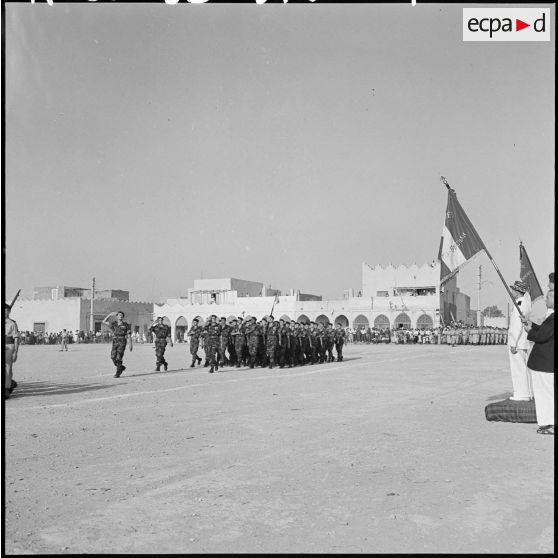 Cérémonie du 14 juillet à Colomb-Béchar.