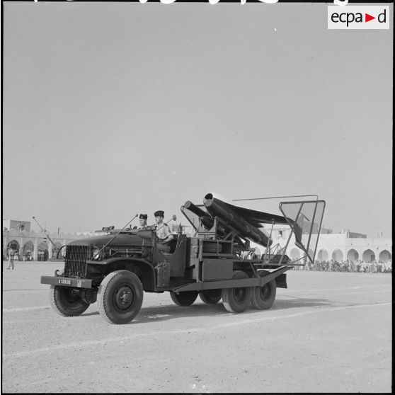 Cérémonie du 14 juillet à Colomb-Béchar.