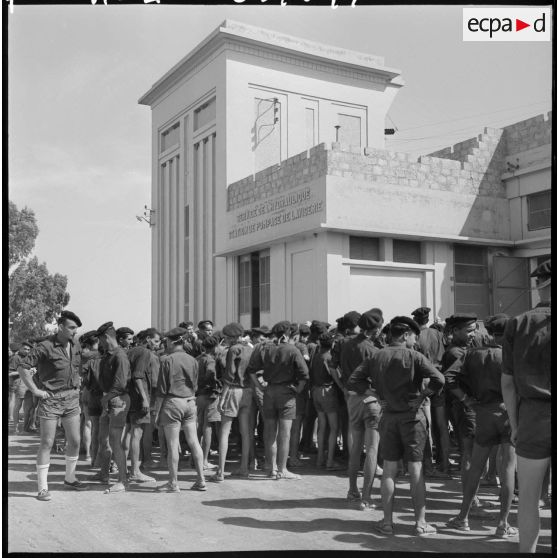 Visite de la station de pompage de Lavigerie, près du barrage du Ghrib.