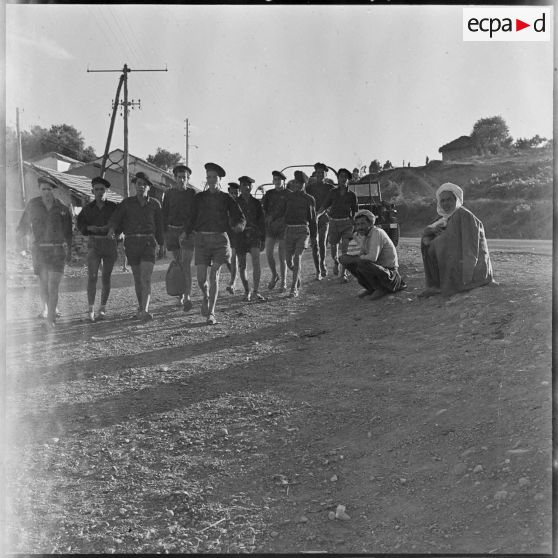 Visite d'un village du Ghrib.