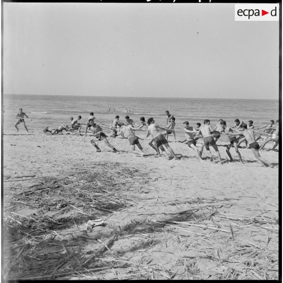 Plage militaire de Cherchell.