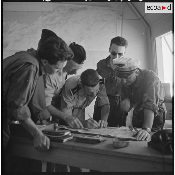 Poste de commandement aérien de Colomb-Béchar.