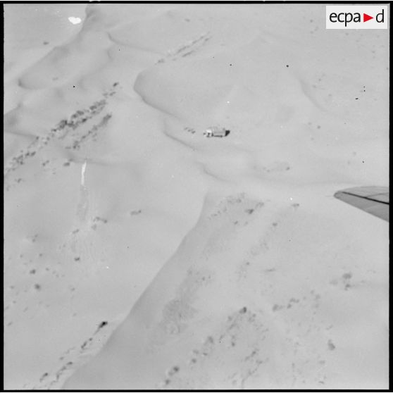 Région de Colomb-Béchar. Vue aérienne.