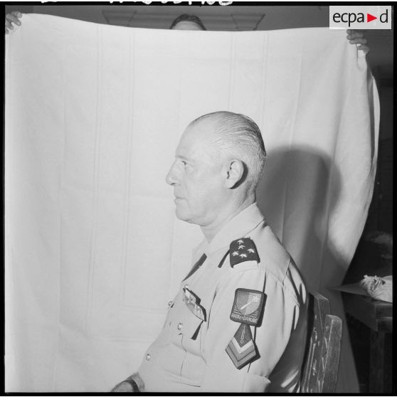 Portrait du général Salan.