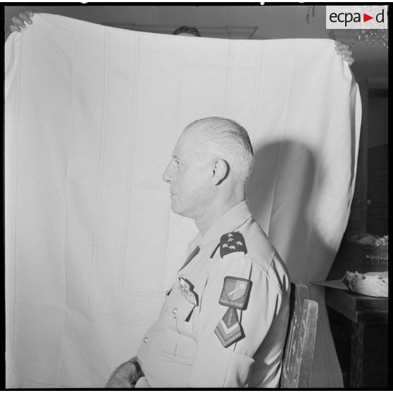 Portrait du général Salan.