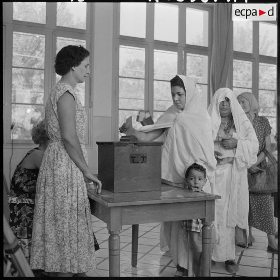 Algérie. Journée d'élections.