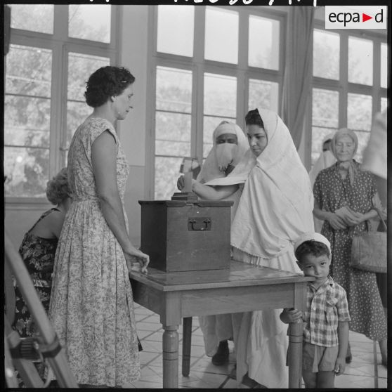 Algérie. Journée d'élections.