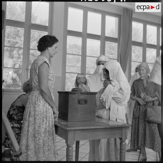 Algérie. Journée d'élections.