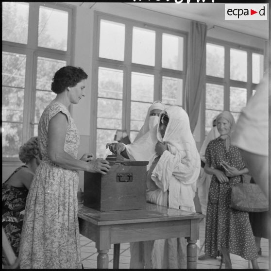 Algérie. Journée d'élections.