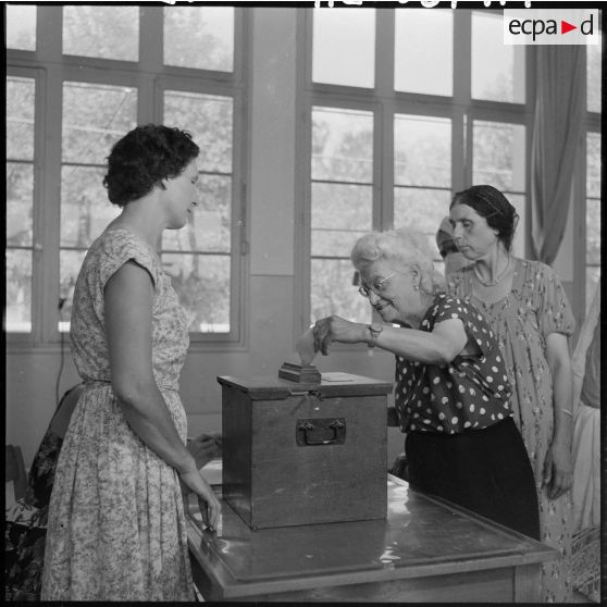 Algérie. Journée d'élections.