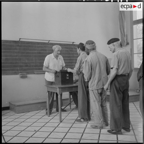 Algérie. Journée d'élections.