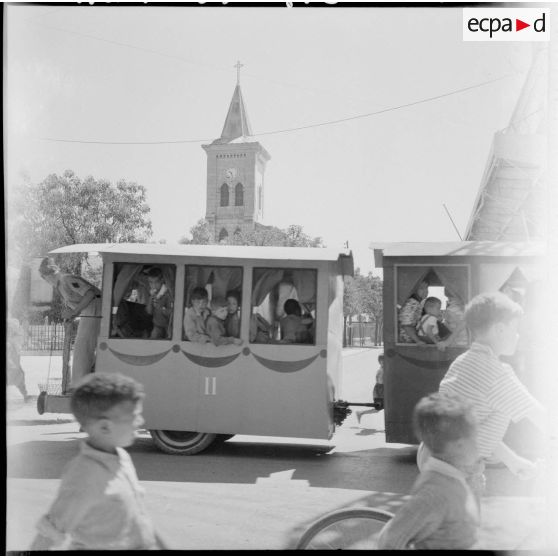 Inauguration du petit train d'Aumale.