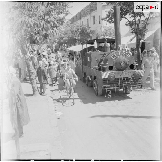 Inauguration du petit train d'Aumale.