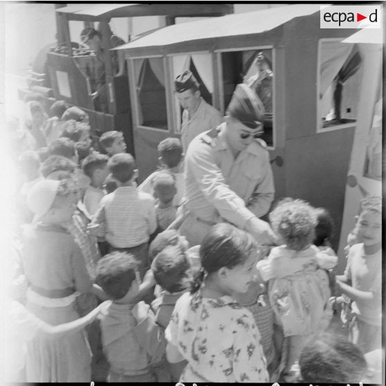 Inauguration du petit train d'Aumale.