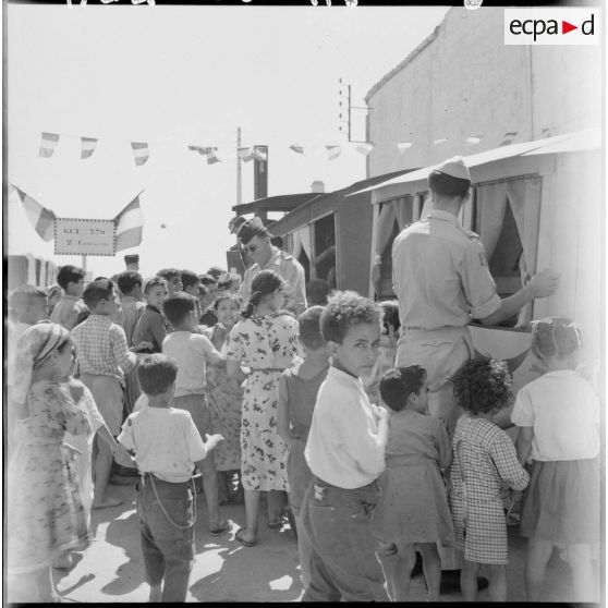 Inauguration du petit train d'Aumale.