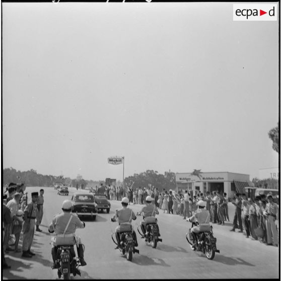 Arrivée du général de Gaulle à Alger.