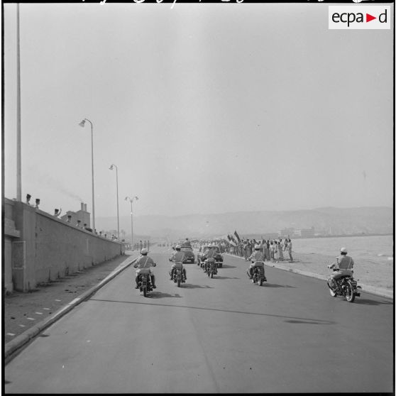 Arrivée du général de Gaulle à Alger.
