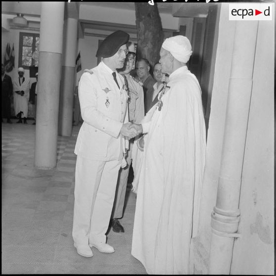 Palestro. Visite du général Faure.