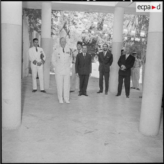 Palestro. Discours à la sous-préfecture.