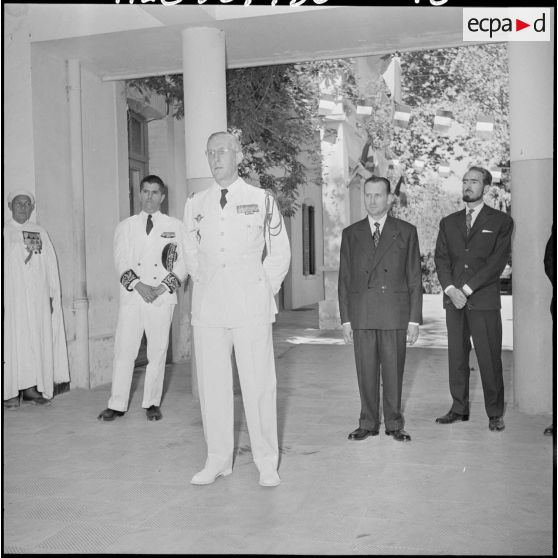 Palestro. Visite du général Faure.