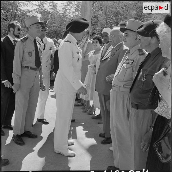 Palestro. Visite du général Faure.