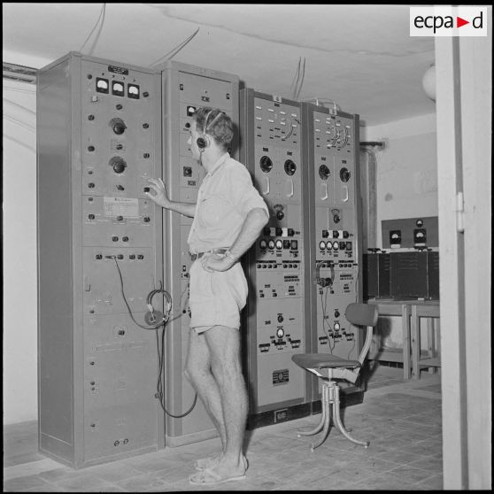 Opérateur de transmissions de la Xe région militaire (RM).