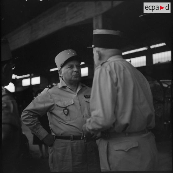 Arrivée du général Vanuxem à Guelma.