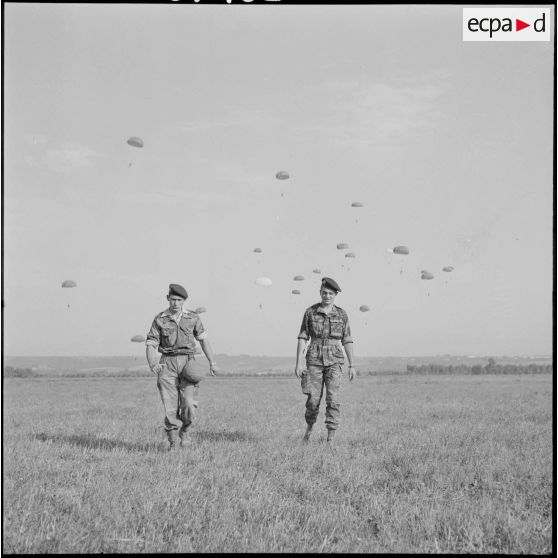 Parachutistes du 6e régiment de parachutistes coloniaux (RP¨C).