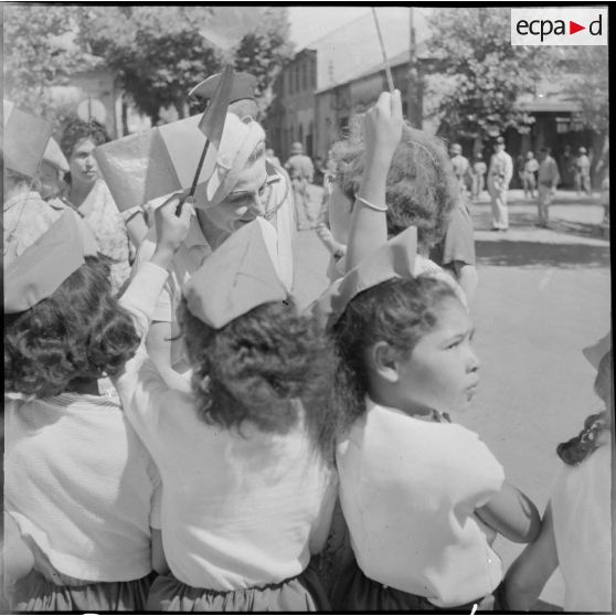 Madame Salan à Berrouaghia.