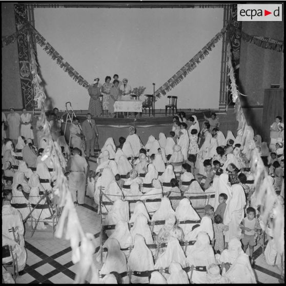 Madame Salan à Berrouaghia.