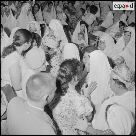 Madame Salan à Berrouaghia.