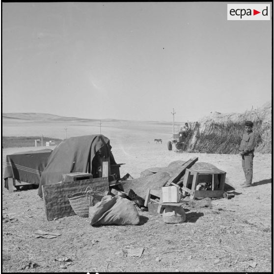 Aïn Abid. Les restes du bordj Nehiris.