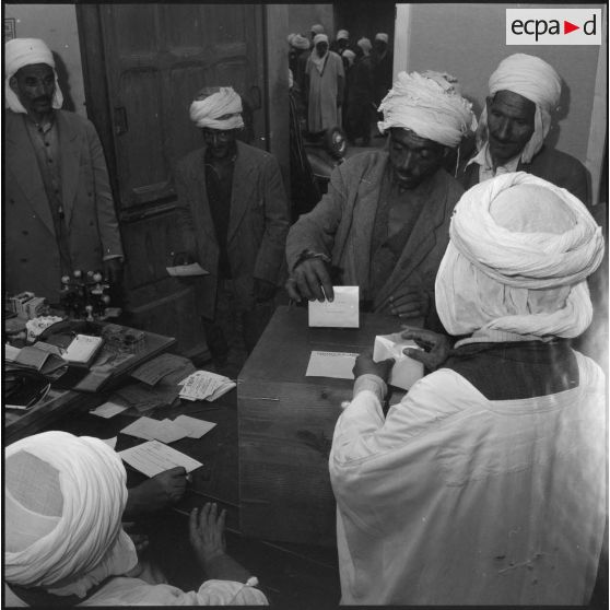 Elections à Ouillen, dans la banlieue de Souk Ahras.