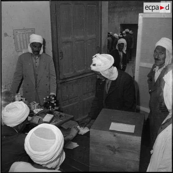 Elections à Ouillen, dans la banlieue de Souk Ahras.