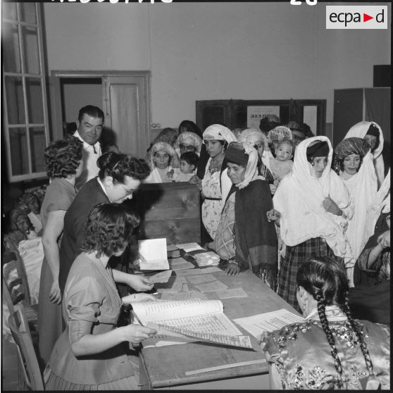 Elections à Gambetta.