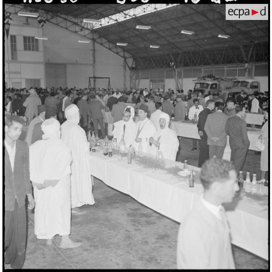 Touggourt. Inauguration de la Compagnie Saharienne Automobile (CSA).