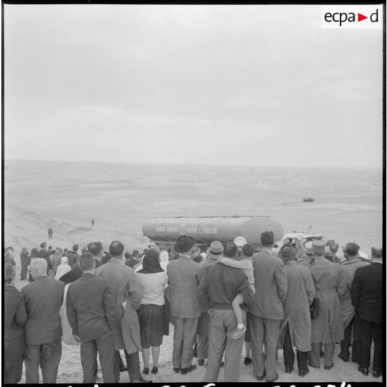 Touggourt. Inauguration de la Compagnie Saharienne Automobile (CSA).