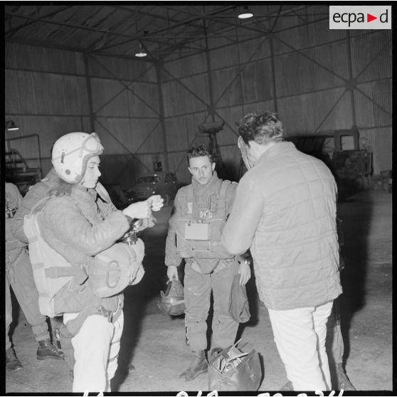 Montebello. Préparation pour le record du monde de saut de nuit sans inhalateur.