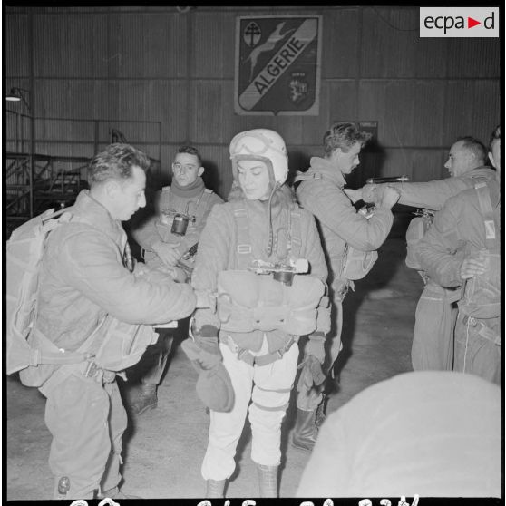 Montebello. Préparation pour le record du monde de saut de nuit sans inhalateur.