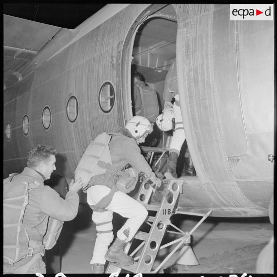 Montebello. Préparation pour le record du monde de saut de nuit sans inhalateur.