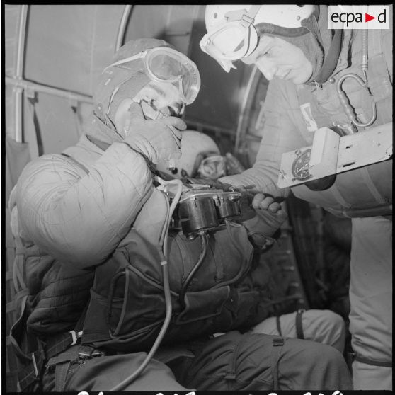 Montebello. Préparation pour le record du monde de saut de nuit sans inhalateur.