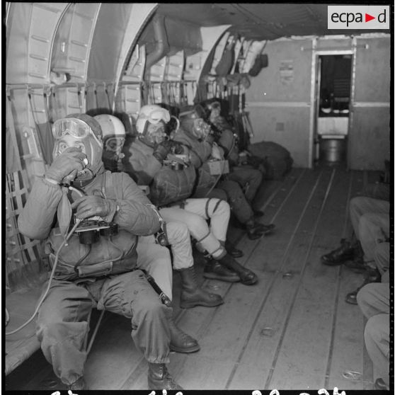 Montebello. Préparation pour le record du monde de saut de nuit sans inhalateur.