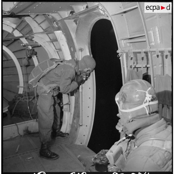 Montebello. Préparation pour le record du monde de saut de nuit sans inhalateur.