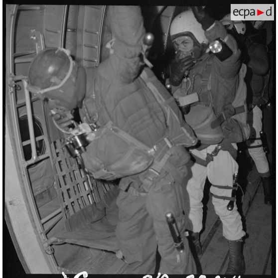 Montebello. Préparation pour le record du monde de saut de nuit sans inhalateur.