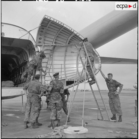 La 1re compagnie du 1er régiment de parachutistes coloniaux (RPC).